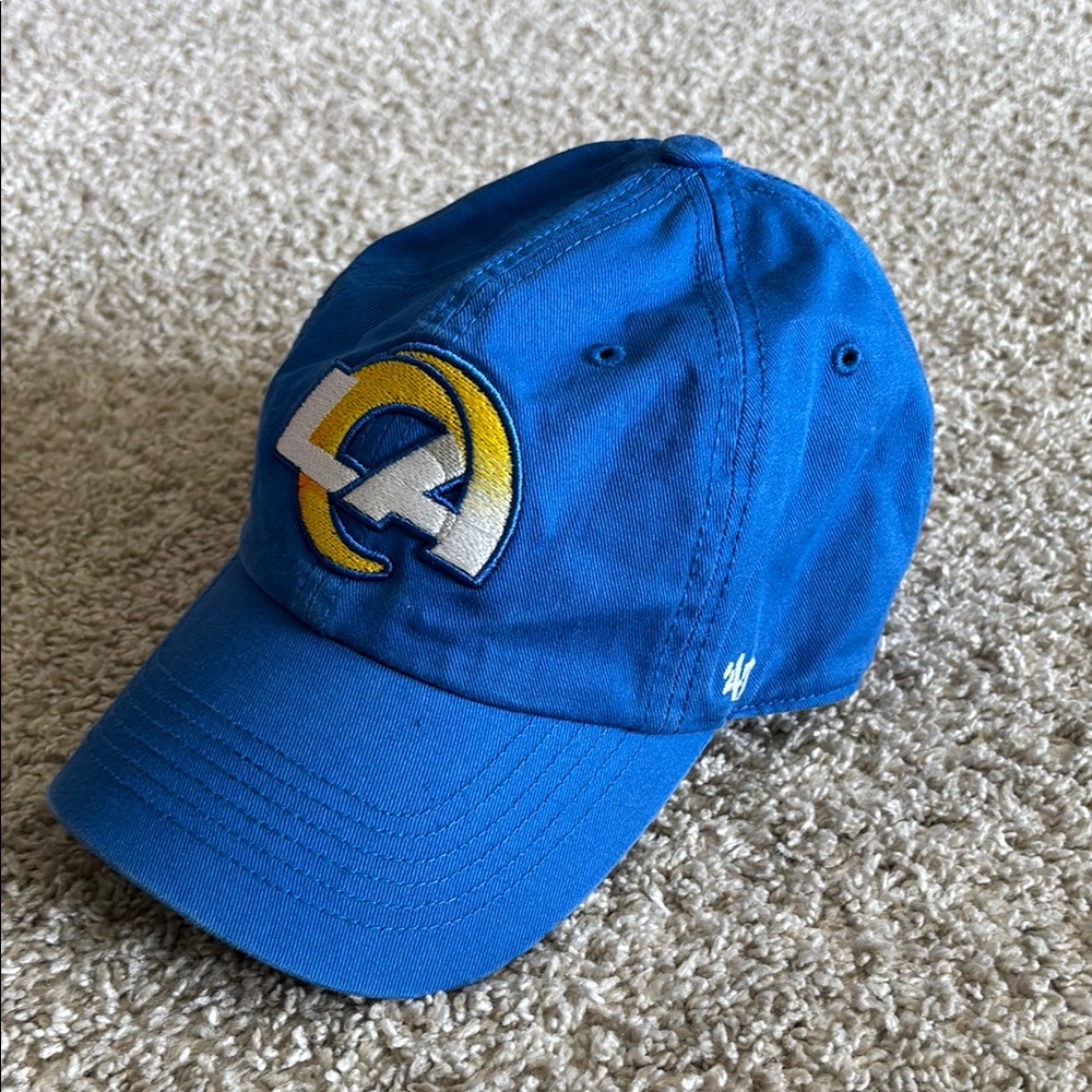 *Never worn* ‘47 Brand Men’s LA Rams fitted hat